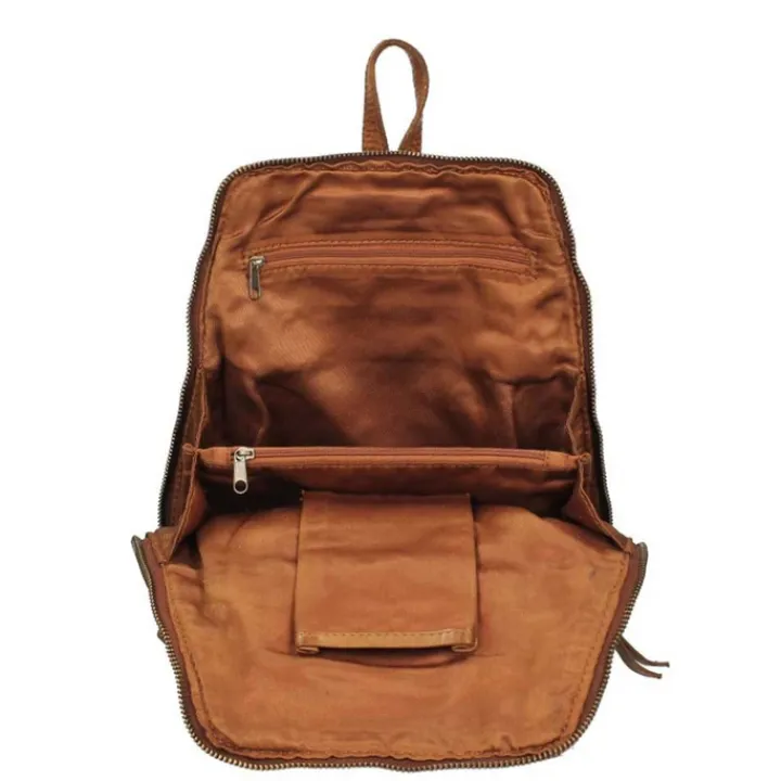 Daypack|Dames Rugzakken>Bear Design Cow Lavato Rugzak cognac