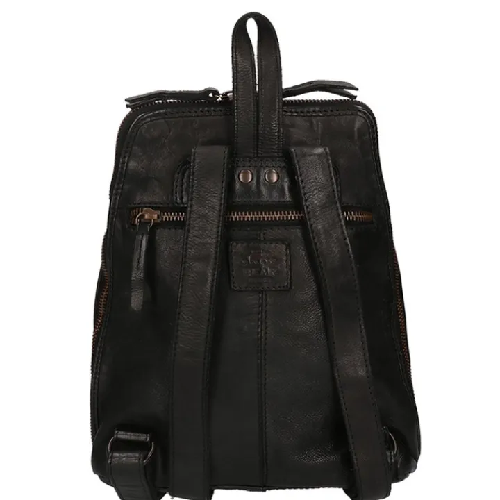 Daypack|Dames Rugzakken>Bear Design Cow Lavato Rugzak zwart