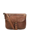 Schoudertassen|Crossbody>Bear Design Cow Lavato Schoudertas cognac