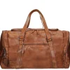 Handbagage Reistassen|Heren Reistassen>Bear Design Cow Lavato Weekendtas cognac