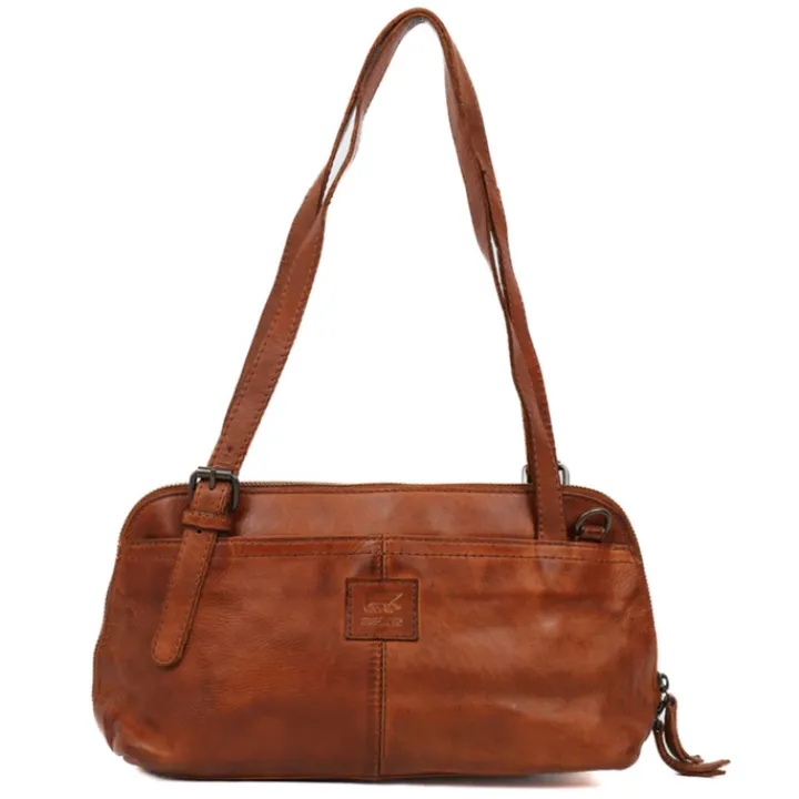 Schoudertassen|Handtassen>Bear Design Daphne Shoulderbag cognac