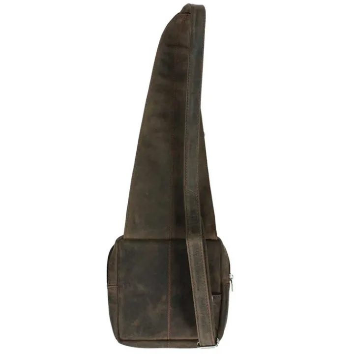 Crossbody|Herentassen>Bear Design Dark Nature Dagmar Crossover brown