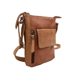 Schoudertassen|Herentassen>Bear Design Davide Crossbody taupe