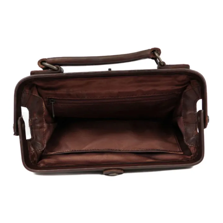 Schoudertassen|Handtassen>Bear Design Julia Doctor's Bag brown
