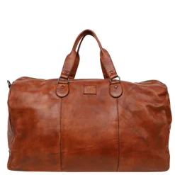 Handbagage Reistassen|Dames Reistassen>Bear Design Lucien Weekendbag cognac