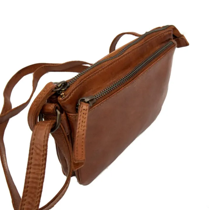 Schoudertassen|Herentassen>Bear Design Maithe Shoulderbag cognac