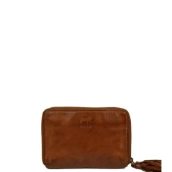 Rfid Portemonnees|Kleine Portemonnees>Bear Design Marijn Portemonnee cognac