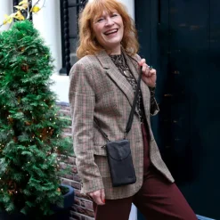 Telefoontasjes|Damestassen>Bear Design Patty Phonebag feather