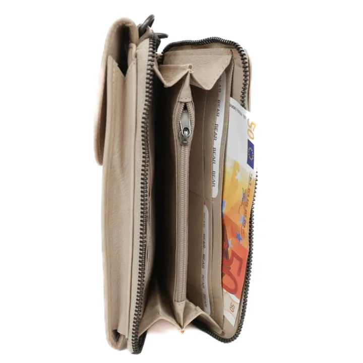 Telefoontasjes|Damestassen>Bear Design Patty Phonebag feather