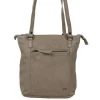 Schoudertassen|Damestassen>Bear Design Sandy Shoulder / Backpack silver mink