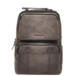 Kleine Rugzakken|15.6 Inch Laptoptassen>Berba Barbarossa Backpack 15.6" truffle
