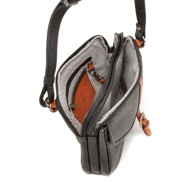 Schoudertassen|Crossbody>Berba Chamonix Crossbody Tas black
