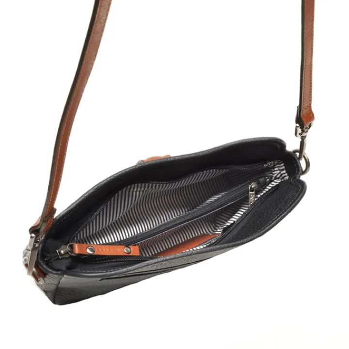 Crossbody|Damestassen>Berba Chamonix Crossbody M black