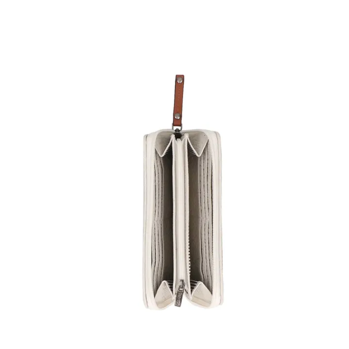 Grote Portemonnees|Leren Portemonnees>Berba Chamonix Large Wallet pebble