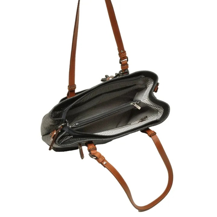 Shoppers|Schoudertassen>Berba Chamonix Shopper black