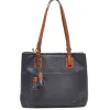 Shoppers|Schoudertassen>Berba Chamonix Shopper navy