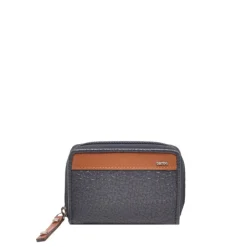 Kleine Portemonnees|Leren Portemonnees>Berba Chamonix Wallet navy