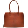 15.6 Inch Laptoptassen|Laptop Schoudertassen>Berba Lucca Business Bag brandy