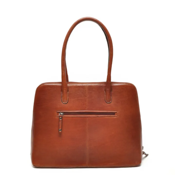 15.6 Inch Laptoptassen|Laptop Schoudertassen>Berba Lucca Business Bag brandy