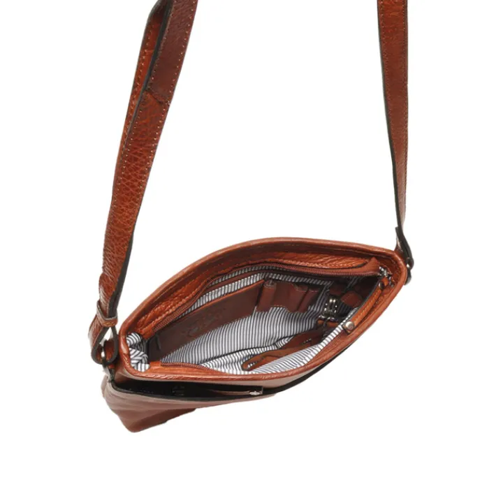 Crossbody|Damestassen>Berba Lucca Crossbody brandy
