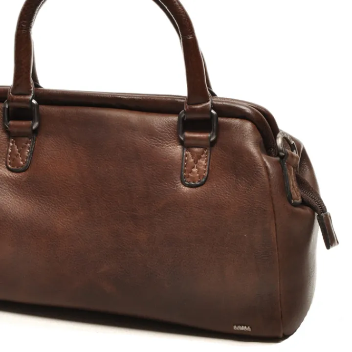 Handtassen|Crossbody>Berba Lucca Doctor's Bag chocolate