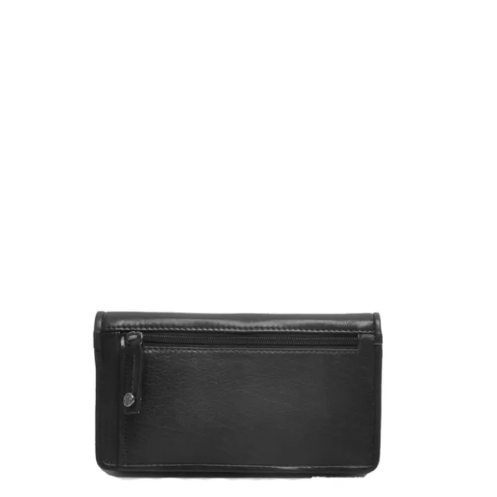 Leren Portemonnees|Heren Portemonnees>Berba Lucca Ladies Wallet L black
