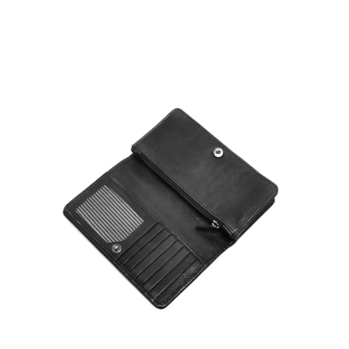 Leren Portemonnees|Heren Portemonnees>Berba Lucca Ladies Wallet L black