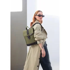 Daypack|Dames Laptoptassen>Bold Banana Envelope Mini Backpack green-black