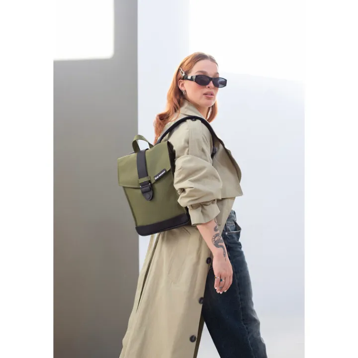 Daypack|Dames Laptoptassen>Bold Banana Envelope Mini Backpack green-black