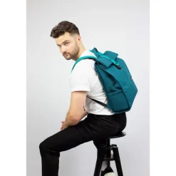 Schoolrugzak|Daypack>Bold Banana Roll Top Backpack power petrol