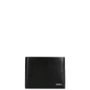 Kleine Portemonnees|Leren Portemonnees>Boss New Crosstown 6CC black