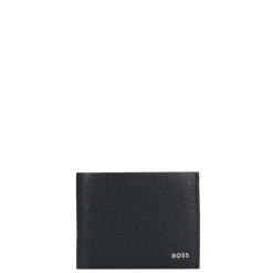 Kleine Portemonnees|Leren Portemonnees>Boss New Crosstown 6CC navy