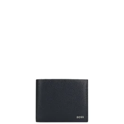 Leren Portemonnees|Heren Portemonnees>Boss New Crosstown Trif navy