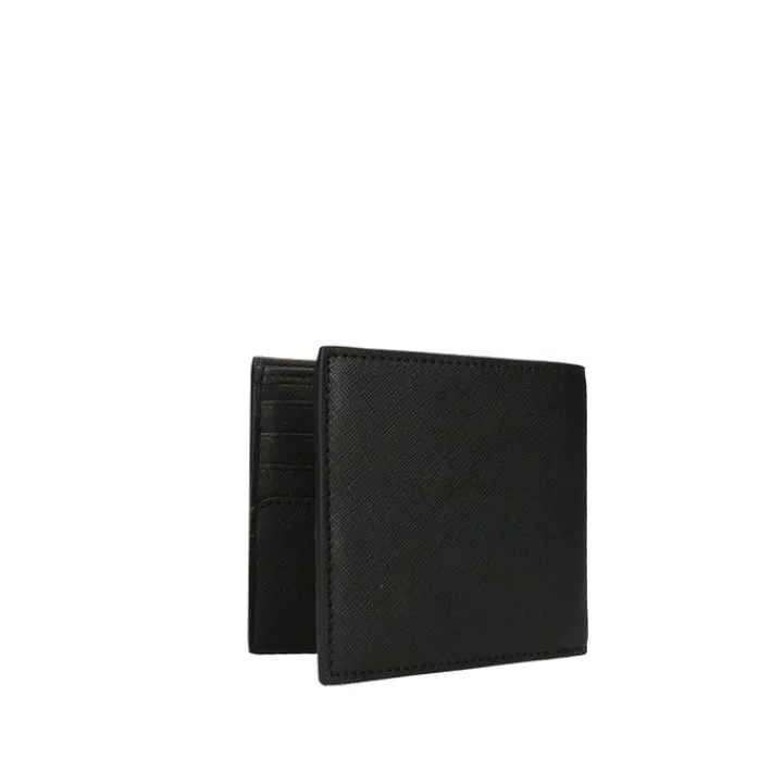 Leren Portemonnees|Heren Portemonnees>Boss Zair 8CC black