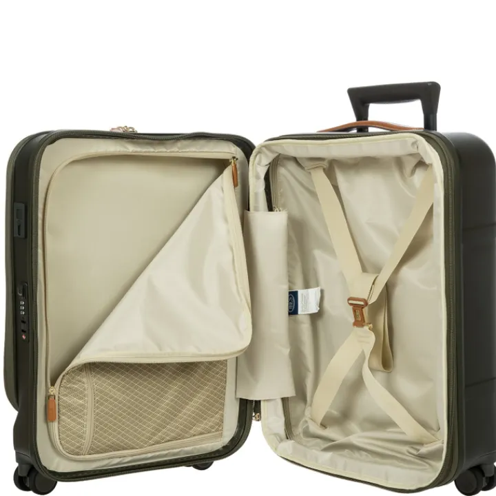 Handbagage Trolleys|Laptop Trolleys>Bric's Bellagio Cabin Trolley Exp olive