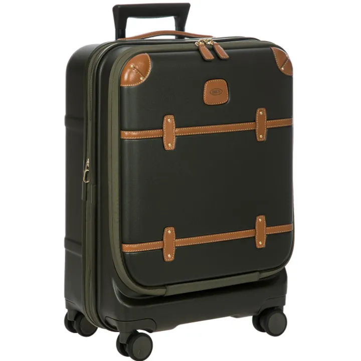 Handbagage Trolleys|Laptop Trolleys>Bric's Bellagio Cabin Trolley Exp olive