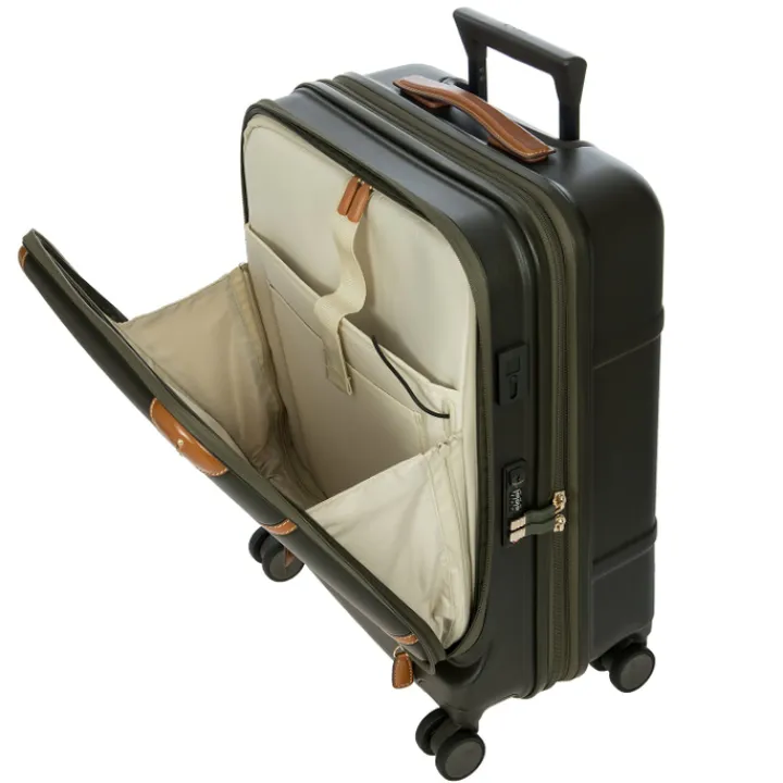 Handbagage Trolleys|Laptop Trolleys>Bric's Bellagio Cabin Trolley Exp olive