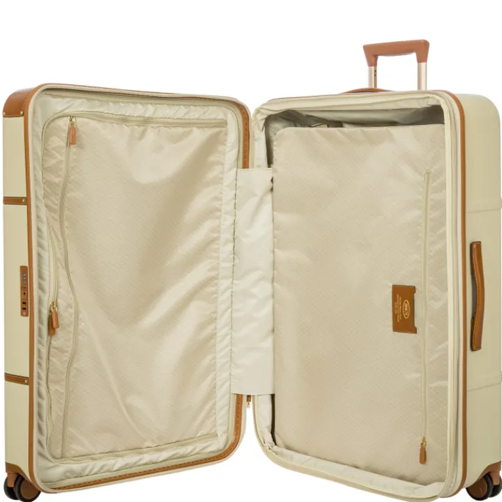 Harde Koffers|Reiskoffers>Bric's Bellagio Trolley 82 cream