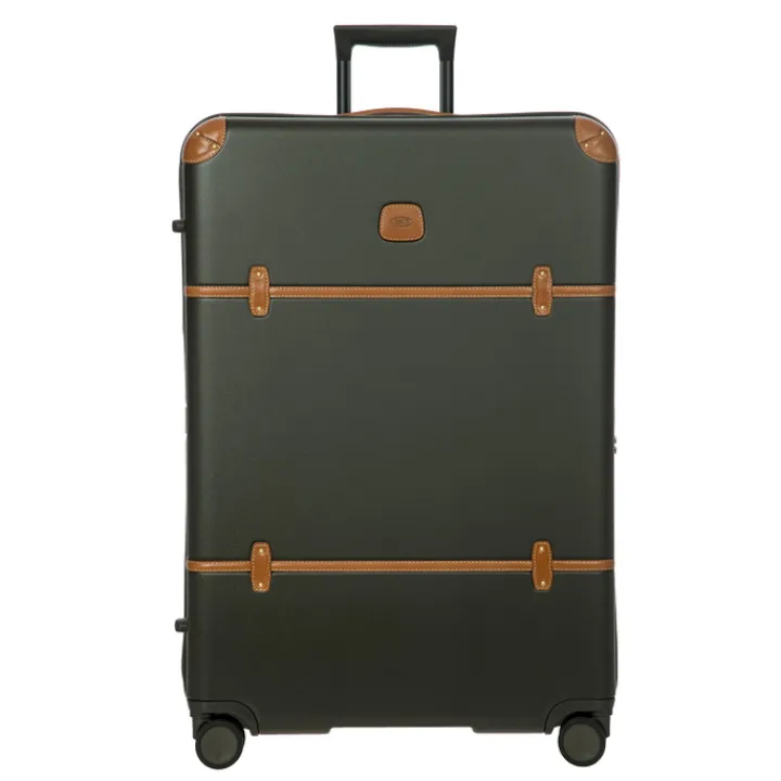 Harde Koffers|Reiskoffers>Bric's Bellagio Trolley 82 olive