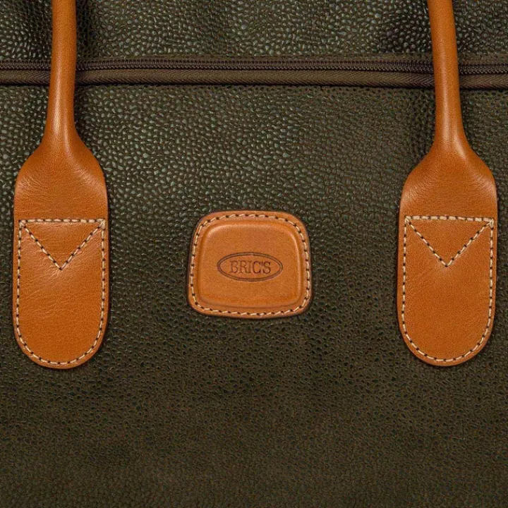 Kleine Reistassen|Handbagage Reistassen>Bric's Life Holdall Reistas met Wielen 55 olive