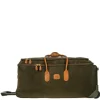 Zachte Koffers|Reiskoffers>Bric's Life Holdall Reistas met Wielen 70 olive