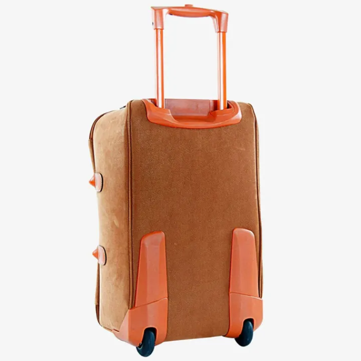 Kleine Reistassen|Handbagage Reistassen>Bric's Life Holdall Wheeled Duffle 55 camel