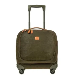 Handbagage Trolleys|Laptop Trolleys>Bric's Life Pilot Case olive