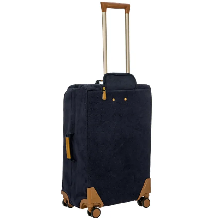 Zachte Koffers|Reiskoffers>Bric's Life Trolley 70 blue