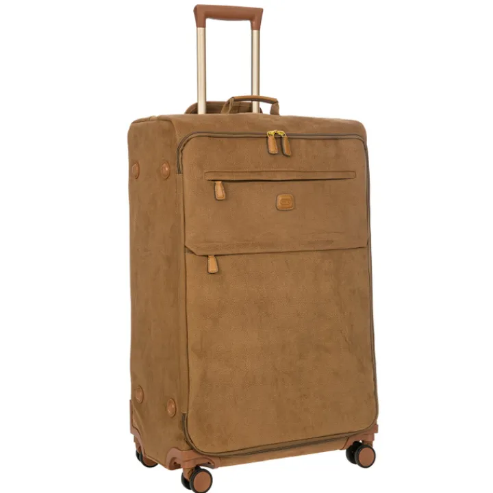 Zachte Koffers|Reiskoffers>Bric's Life Trolley 77 camel
