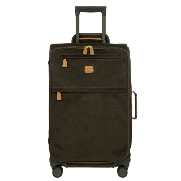 Zachte Koffers|Reiskoffers>Bric's Life Trolley 70 olive