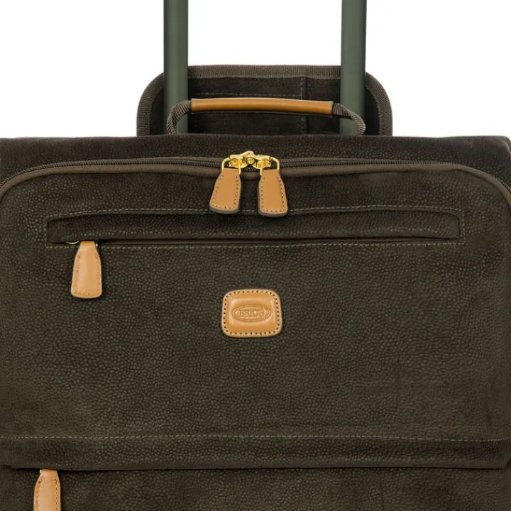 Zachte Koffers|Reiskoffers>Bric's Life Trolley 70 olive