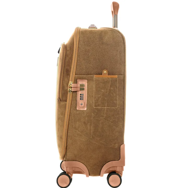 Transavia Trolleys|Handbagage Trolleys>Bric's Life Trolley 55cm camel