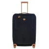 Zachte Koffers|Reiskoffers>Bric's Life Trolley M blue