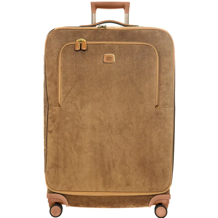 Zachte Koffers|Reiskoffers>Bric's Life Trolley M camel